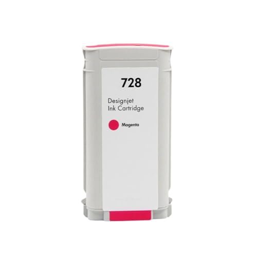 Cartouche 728 magenta 130ml pour DesignJet T830, fidélité chromatique F9J66A