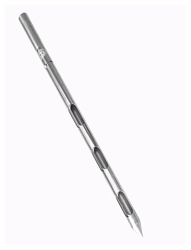 Sonde d'échantillonnage en acier inoxydable robuste pour grains et sols de 50cm