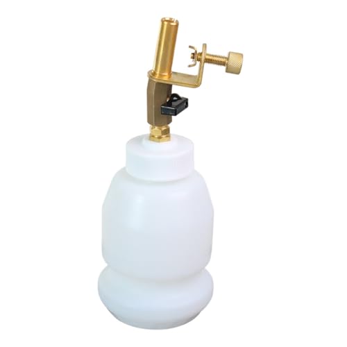Botella para purgar frenos de 1L con tubo flexible para un cambio de líquido limpio