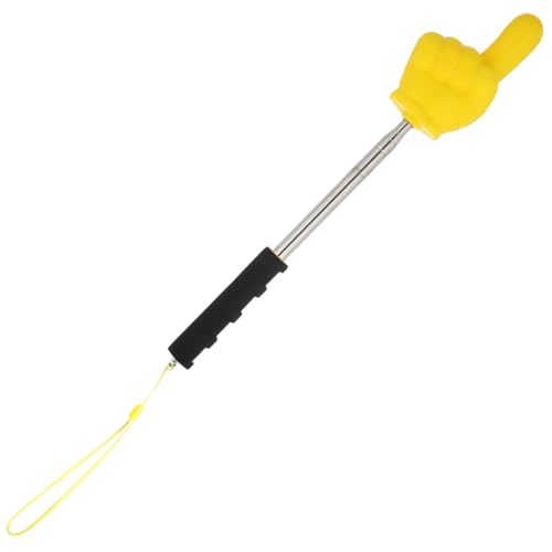 Hand Pointer Stick Pointer Finger Stick with Soft Grip Handle Big Retractable Extendable Pointers Finger Office Presentation Pointers for Conference Presentation
