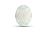 GEMVIO Collections Oval Cut 8X6MM AAA Clarity Single Natural Opal Loose Gemstone(0.87 Cttw)