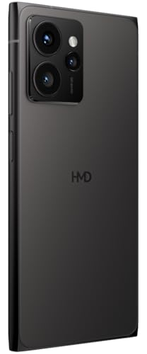 HMD Skyline 5G | 108 MP OIS + 50MP Tele + 13MP Ultra Wide Rear Camera | 50 MP Auto Focus Front Camera | Snapdragon 7s Gen 2 Processor | 6.55" FHD+ pOLED Display | Gen2 Repairability | Twisted Black