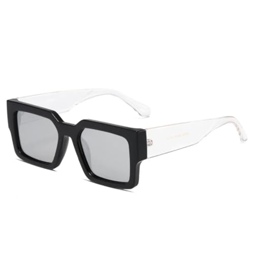 Lunettes de soleil rétro pour terrasses et vacances d'été avec verres miroir tendance
