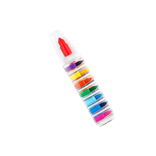 Juego de 8 bloques de construcción lavables de colores pastel al óleo para niños a partir de 3 años, dibujo de garabatos para niños pequeños