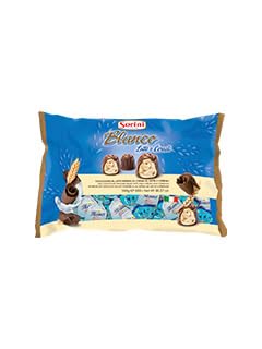 Bouchées de Chocolat Blanc Crémeux - Pralines Veloutées au Fourrage Onctueux - Sac de 1kg