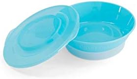 Twistshake Akıllı Çocuk Mama Kasesi Mavi 6+ Ay - Görsel 1