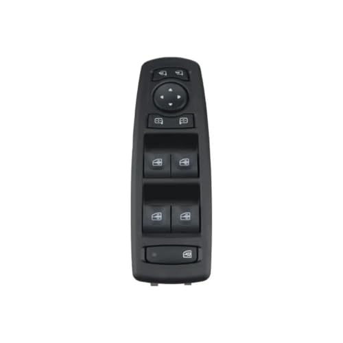 Commande principale de lève-vitre électrique de rechange noire pour Renault Fluence