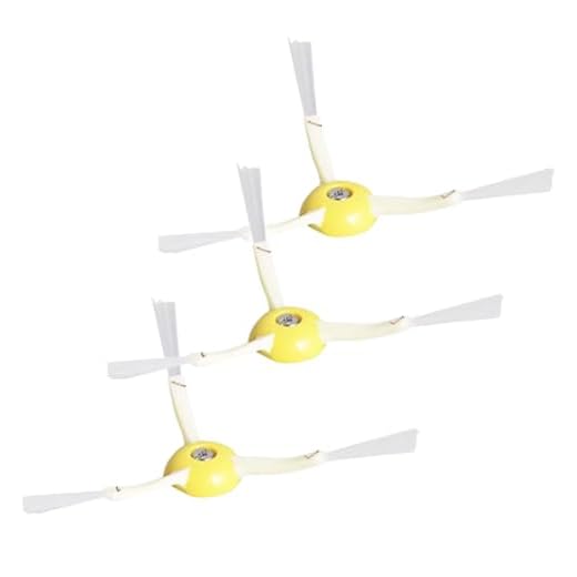 Escova lateral para iRobot Roomba 500 600 700 séries 692 694 680 660 665 651 650 630 614 595 585 564 560 550 peças de reposição acessórios para aspirador de pó - pacote com 3