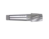 VISIYUBL Kegelreibahle, konische Spannreibahlen, Reiben, Rymer 1:10 Kegel-HSS-Spiralreibahle, Hochgeschwindigkeitsstahlfräser, Fräswerkzeuge, Fräswerkzeuge(14mm)