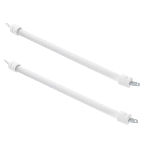 ASAKKURA Bombilla de Calentador Eléctrico de Patio Tubo de Cuarzo para Repuesto 2 Unidades 23 Cm Calefacción Rápida y Uniforme Adecuado para Interiores y Exteriores Resistente