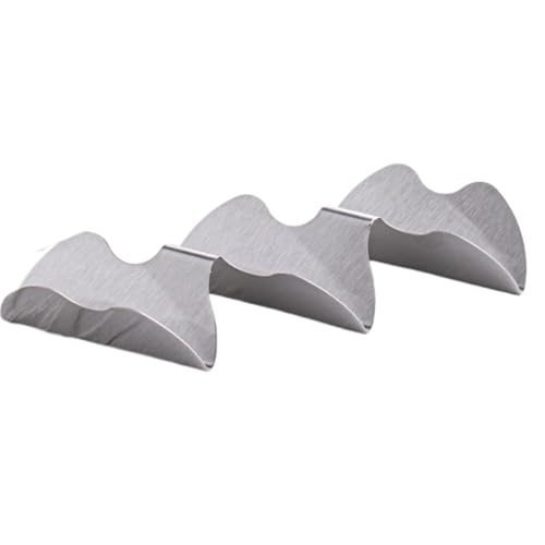Monozoz Platos para tacos – Bandeja de tortilla de acero inoxidable apta para horno, soportes para tacos callejeros, para bufé de cumpleaños, cenas familiares, decoración de frutas