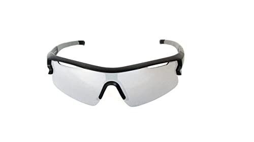 Óculos De Sol Esportivo Unissex Ciclismo Montanhismo Esporte Ao Ar Livre Cx-2802 Cor: Prata-espelhad