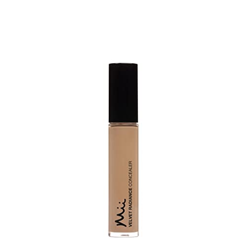Image of Mii Cosmetics Velvet Radiance Concealer | Weightless Full Coverage | Buildable and Blendable | Suitable for All Skin Types | Vegan | Medium with Neutral Undertone | Confident 03