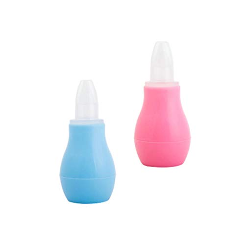 Milisten 2 Pcs Aspirador Nasal Do Bebê Limpador de Nariz Infantil Criança Orelha Seringa Bulbo Remov