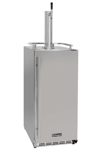 Comparison: Best Built In Kegerator 7 Kegco 15" Wide Single Tap Stainless Steel Built-In Outdoor Commercial Kegerator HK-15-SS