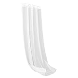 Polyester translucide : le tissu transparent rehausse l'esthétique et crée une ambiance chaleureuse, cantonnière de rideau, voilage