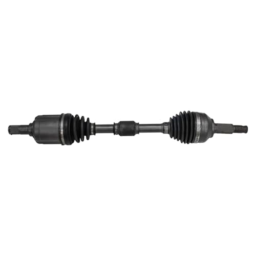 Image of Detroit Axle - 2.5L Front Left Steering Knuckle Kit for 07-12 Nissan Sentra w /CVT Transmission, Driver Side Steering Knuckle CV Axle 2007 2008 2009 2010 2011 2012 Replacement