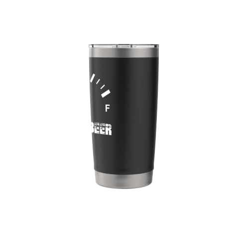 I Need A Beer Jauge de carburant humoristique Gobelet isotherme en acier inoxydable double paroi – vue 2