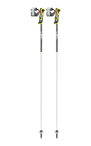 Tubo: Airfoil 14 mm Leki Bastoncini Sci 6536795 AIRFOIL 3D White/Dark Anthracite/Yellow (125)