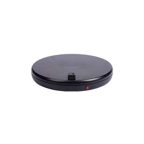 Plateau tournant électrique 45cm avec télécommande noir pour exposition - 2