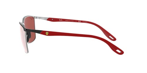 Image of Ray-Ban Unisex Rb3673m Scuderia Ferrari Collection Square Sunglasses