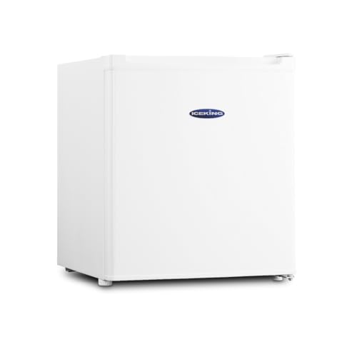 ICEKING TT35EW Table Top Freezer, 33L Capacity, White, Reversible Door, Adjustable Thermostat, Energy Efficient, Quiet Operation – Ideal for a Kitchen, Utility Room, Office or Bedroom