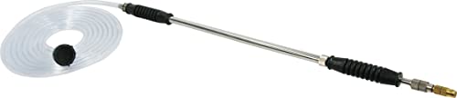 Multirex pulvérisateur Manuel INOX Double Jet, portée 6–7 m, buse réglable, Lance rétractable 40 cm, Tuyau 6 m, Aspiration Externe, Joints Viton pour Jardinage...