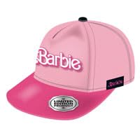 ARDITEXCotton Canvas Cap with Barbie Embroidery, Barbie, One Size