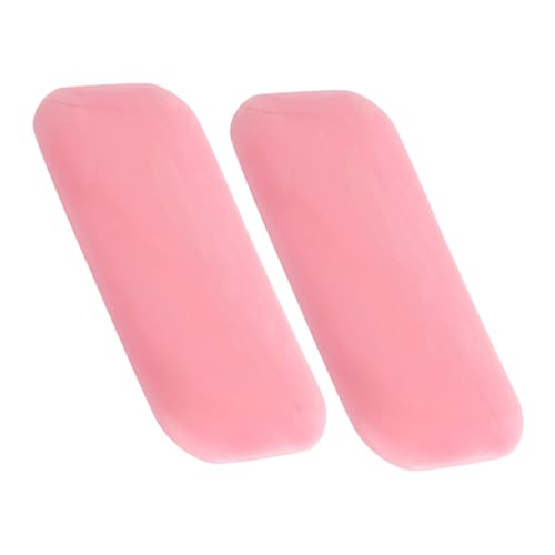 FOMIYES 2 Piezas Herramientas de trasplante de pestañas Almohadillas para extensiones de pestañas almohadilla para rizador de pestañas gel de sílice rosa