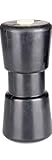 LIAULIADLL 8 Inch Heavy Duty Boat Trailer Roller, Rubber Shaft Keel, Black