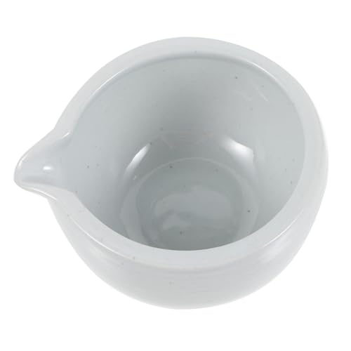 HOLIDYOYO 伝統的な茶道具 セラミック抹茶碗 注ぎ口付き 和風 茶碗 贈り物にも