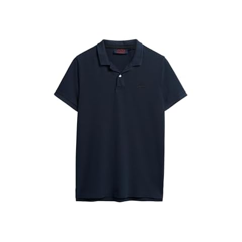Superdry Nautical Navy Vint Destroy Polo Shirt Cover