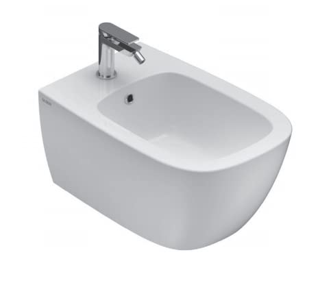 CAESAROO Bidet sospeso 36x55 cm in Ceramica Globo Serie Genesis - Bianco Lucido