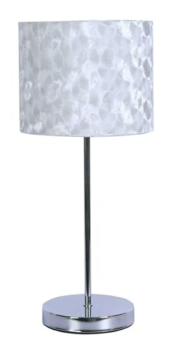 BEL AIR HOME Lámpara Sobremesa MARION 18 CM Cromo