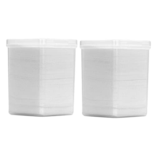 VICASKY Nail Art Clean Sheets 2 Boxes of Glue Cleansing Pads for Safe Nail Extension Glue Removal