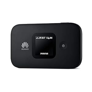HUAWEI Mobiele hotspot, E5577-320 4G LTE WLAN, zwart, tot 150 Mbit/s, 51071TQC