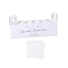 Generic Confetti Cone Holder Box for Celebrations, 20 Holes White