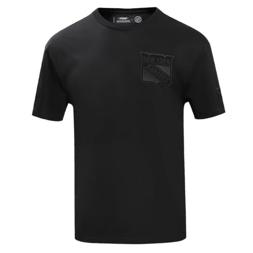 Camiseta Pro Standard NHL de algodón negro talla XXL para hombre cómodo