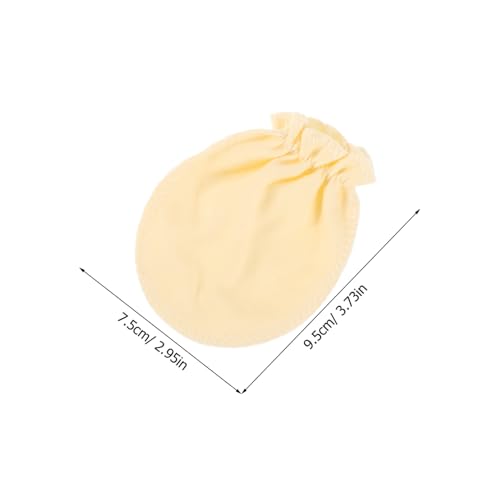 Newborn Mittens No Scratch Boy Girl Gloves Mittens for Boys Girls Soft Gloves Elastic Fit2