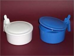 Digitale Kunststoff-Spuckbecher mit Deckel (Set von 6 Stück)