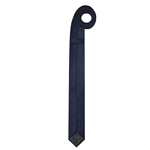 Image of Jacob Alexander Ultra Skinny 1.5 inch Men's Solid Necktie