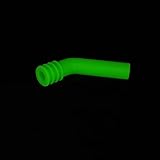 1PC RC Car Exhaust Extension Pipe Toy Car Boat Silicone Exhaust Extension Tube for RC Truck Boat Airplane Helicopter DIY Model Toy Exhaust Parts (10mm Green)