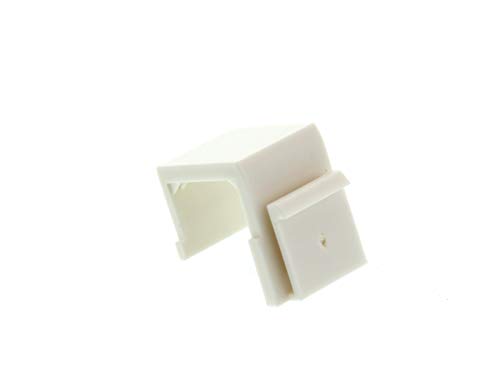 Networx Blank Keystone Jack Insert For Wall Plate - 10 Pack - White #TOP2