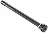 Nero Con Vite Arancione KTM Prime, asse anteriore Thru Axle (M12 x 1,75 x 100 x 123,5, nero)
