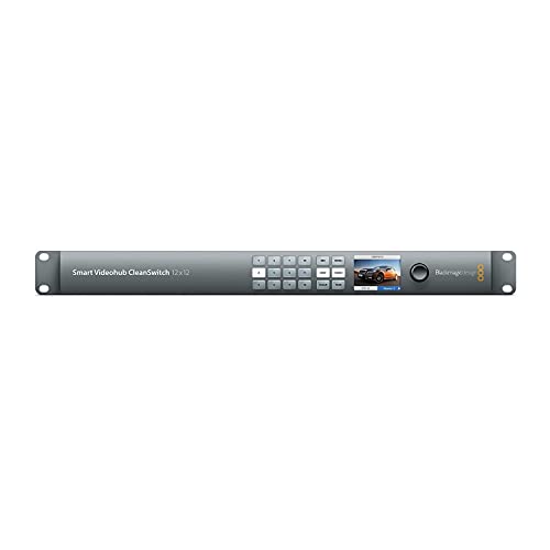Amazon | Blackmagic Design Smart Videohub CleanSwitch 12x12 6G-SDI