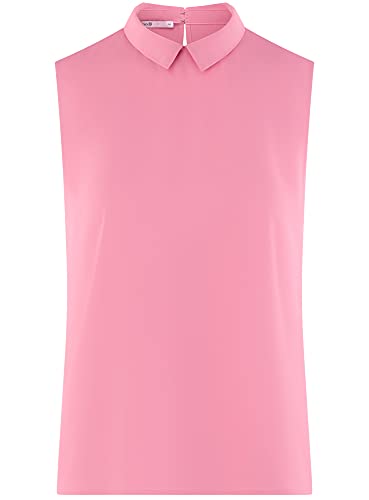 Oodji Ultra Donna Camicetta Smanicata con