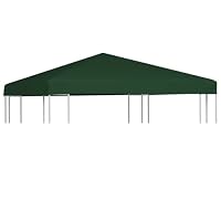 VidaXL Toldo De Cenador 2 Niveles – 310 G/m² 3x3m Burdeos – Resistente Al Agua Y UV Para Patio Y Jardín