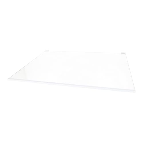 sparefixd Lodówka zamrażarka szklana półka 460 x 360 mm uniwersalna