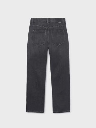 Mayoral Relax Long Denim Pants for Girls Black2