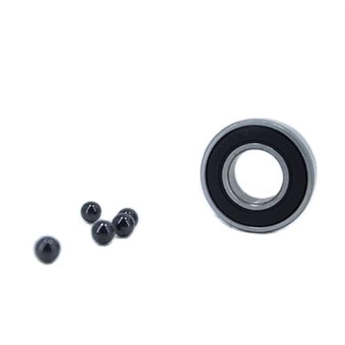 DUKUTS R10 Hybrid Ceramic Bearing 15.875 * 34.925 * 8.731 mm (1 PC) Industry Motor Spindle R10HC Hybrids Si3N4 Ball Bearings 3NC R10RS